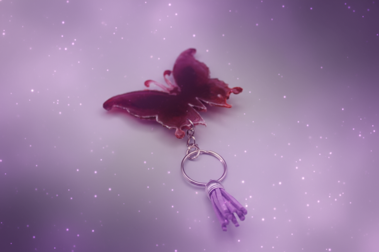 Butterfly Keychain