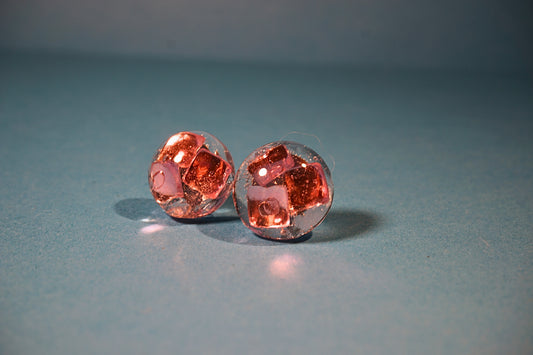 Bubble Square Ohrringe