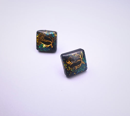 Magische Quadrat-Ohrringe