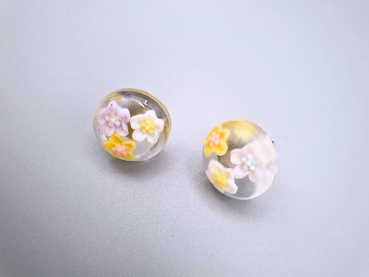 Magische Blumen-Ohrringe