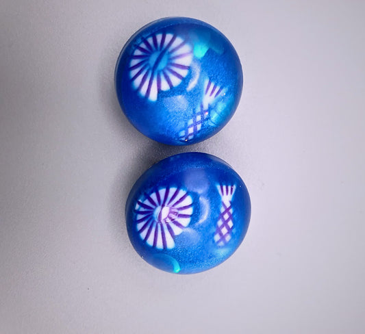 Magische Blaue Ohrringe